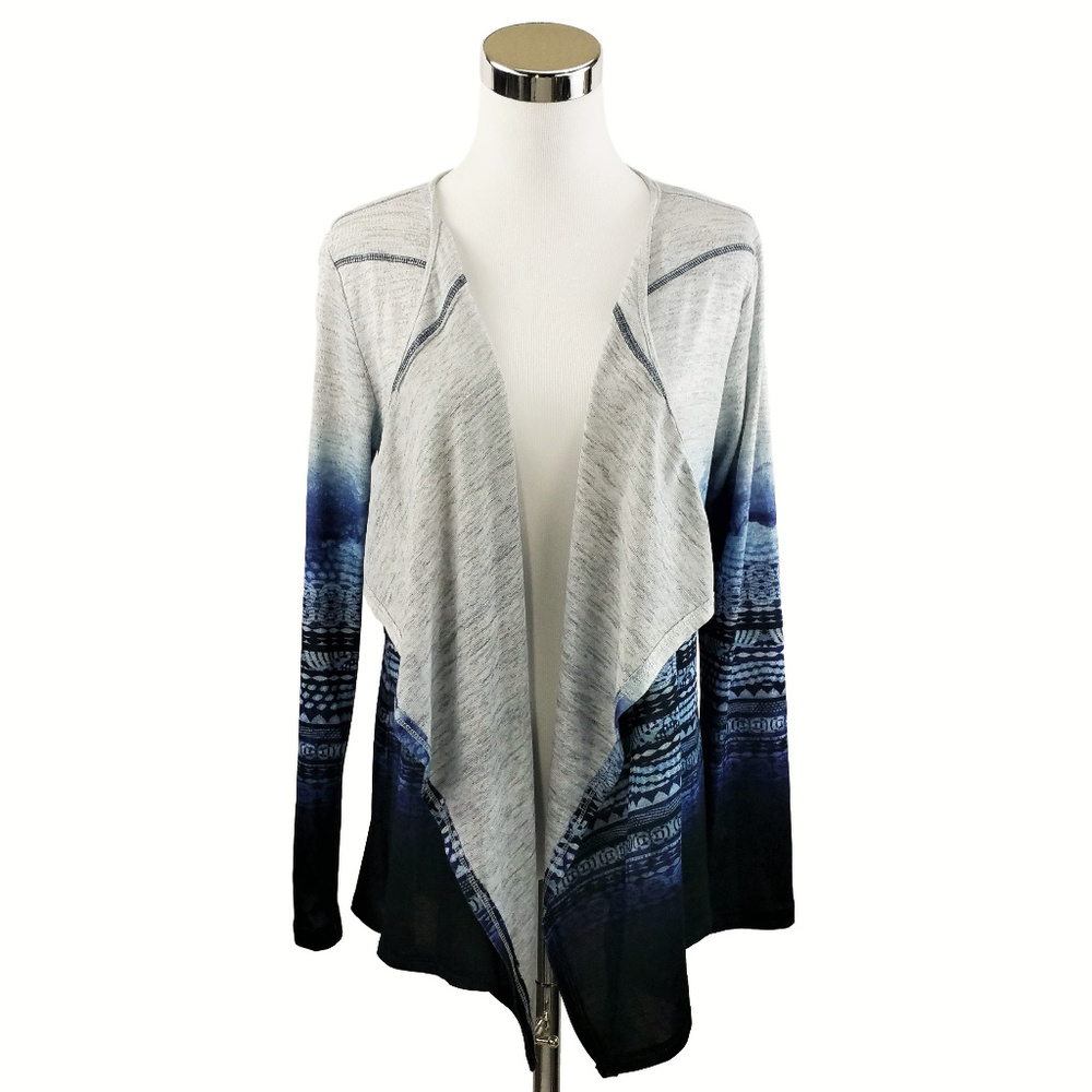 Unity World Wear S Draped Open Front Cardigan NWT